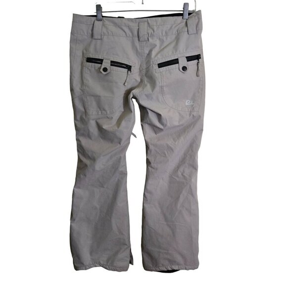 Ride Leschi Slim Fit Snowboard Shell Pants Toasted White Size M - Picture 2 of 12